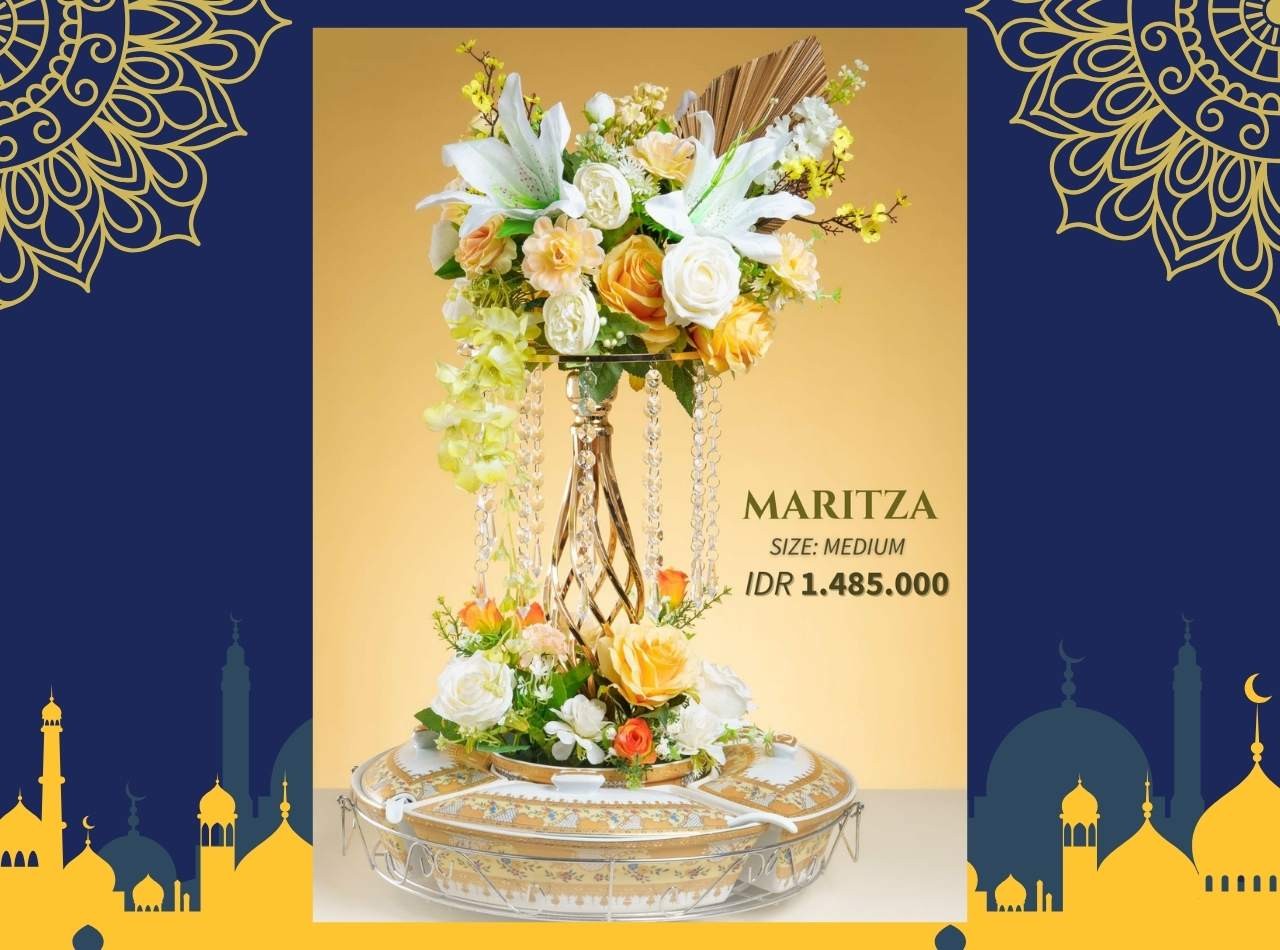 Vicenza Hampers 2025 Florist Maritza motif Camelia